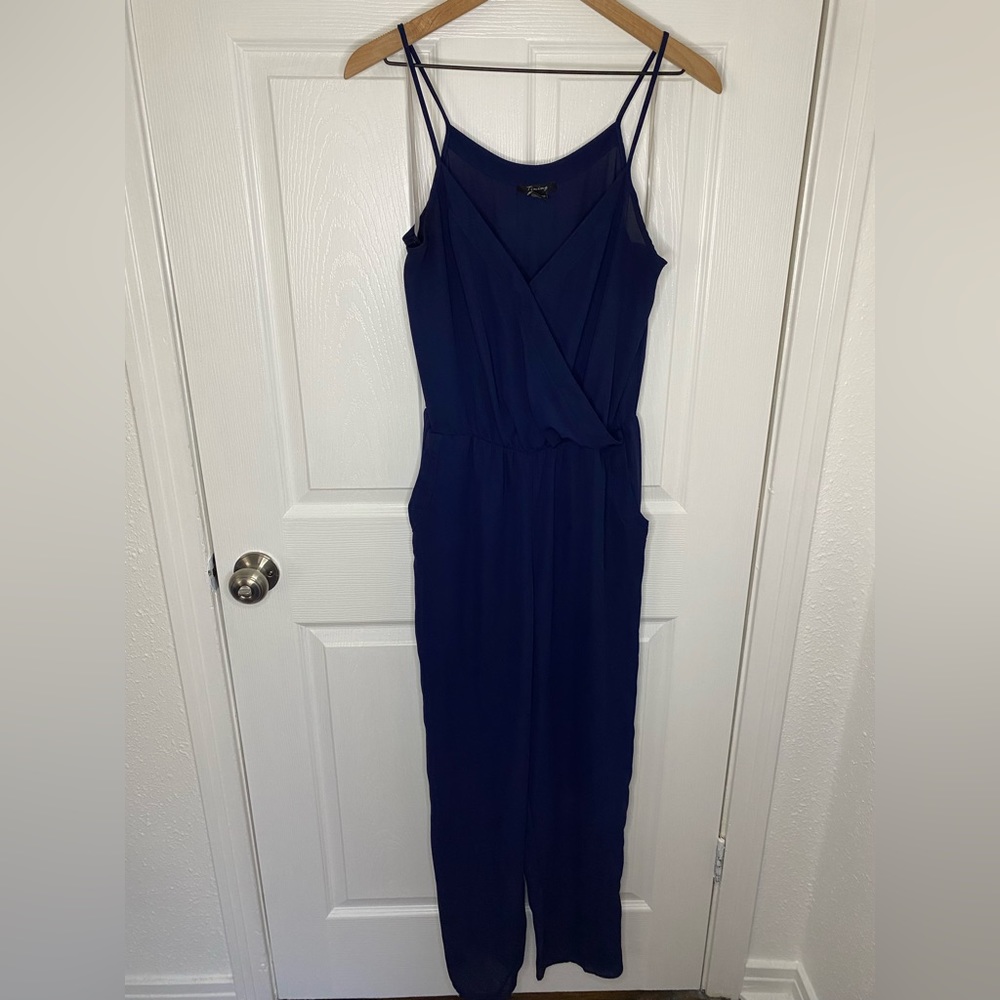TIMING - size M - gorgeous royal blue jumpsuit